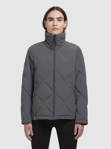 khujo Between-season jacket 'NAIMA' in Grey: front
