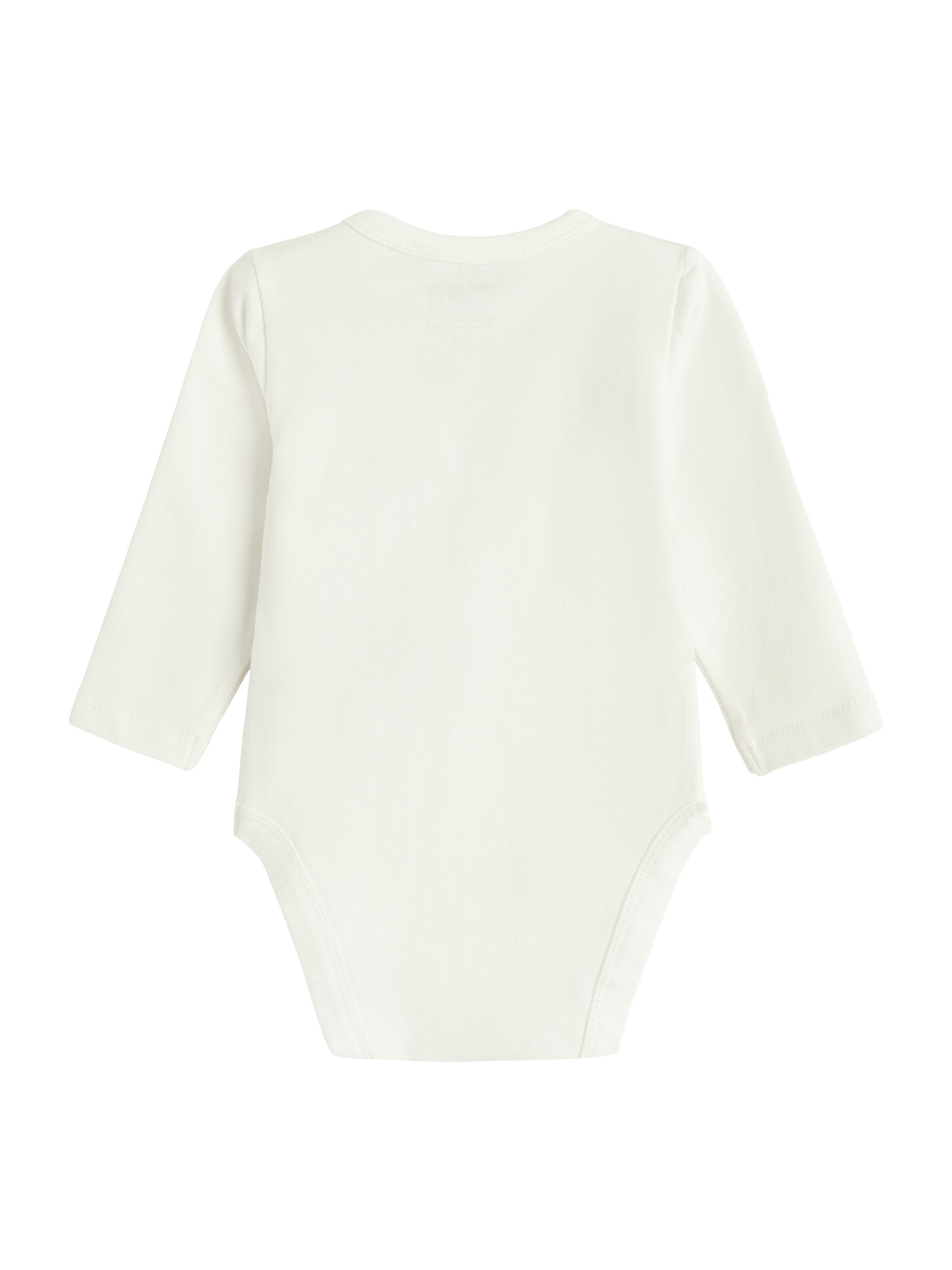 Cool Club Overall i hvid: tilbage