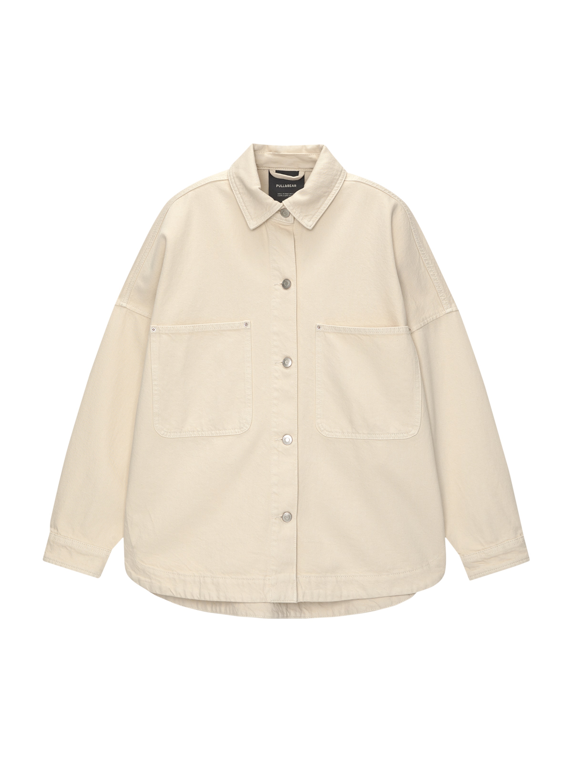 Pull&Bear Jacke in Beige: Vorderseite