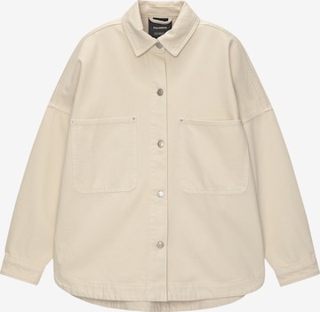 Pull&Bear Overgangsjakke i beige: forside