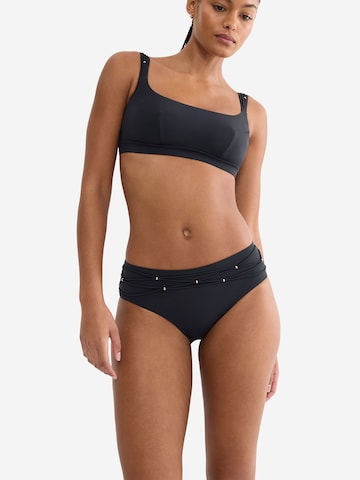 TRIUMPH Midi Bikinislip ' Red Label Palina Love by the Sea ' in Schwarz: Vorderseite