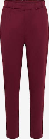 Kaffe - Pantalón plisado 'Jenny' en rojo: frente
