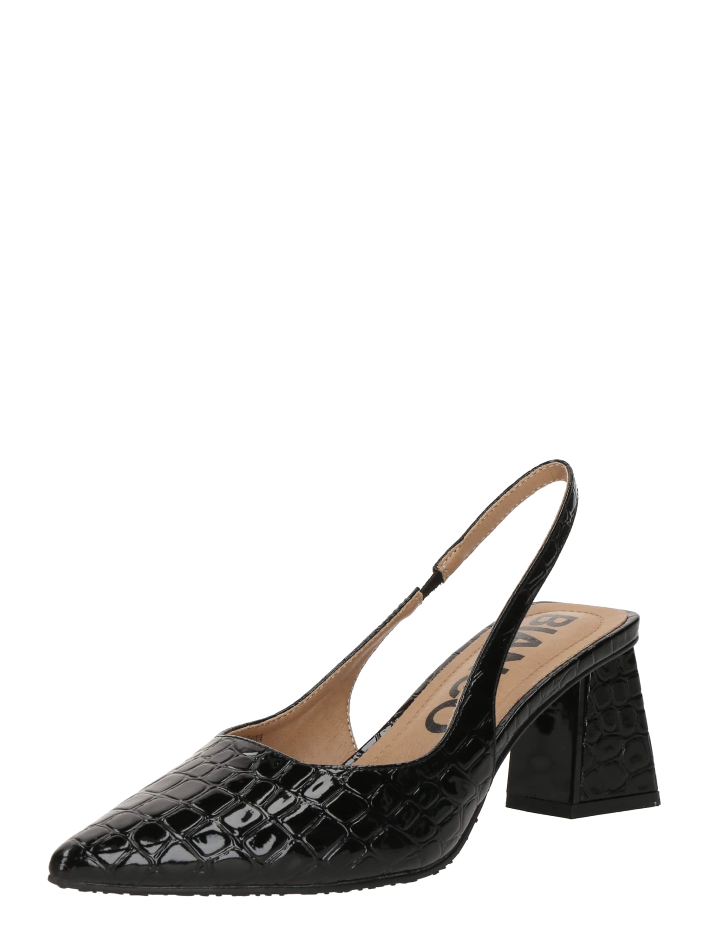 Bianco Sling körömcipők 'Maralyn' - fekete: elől