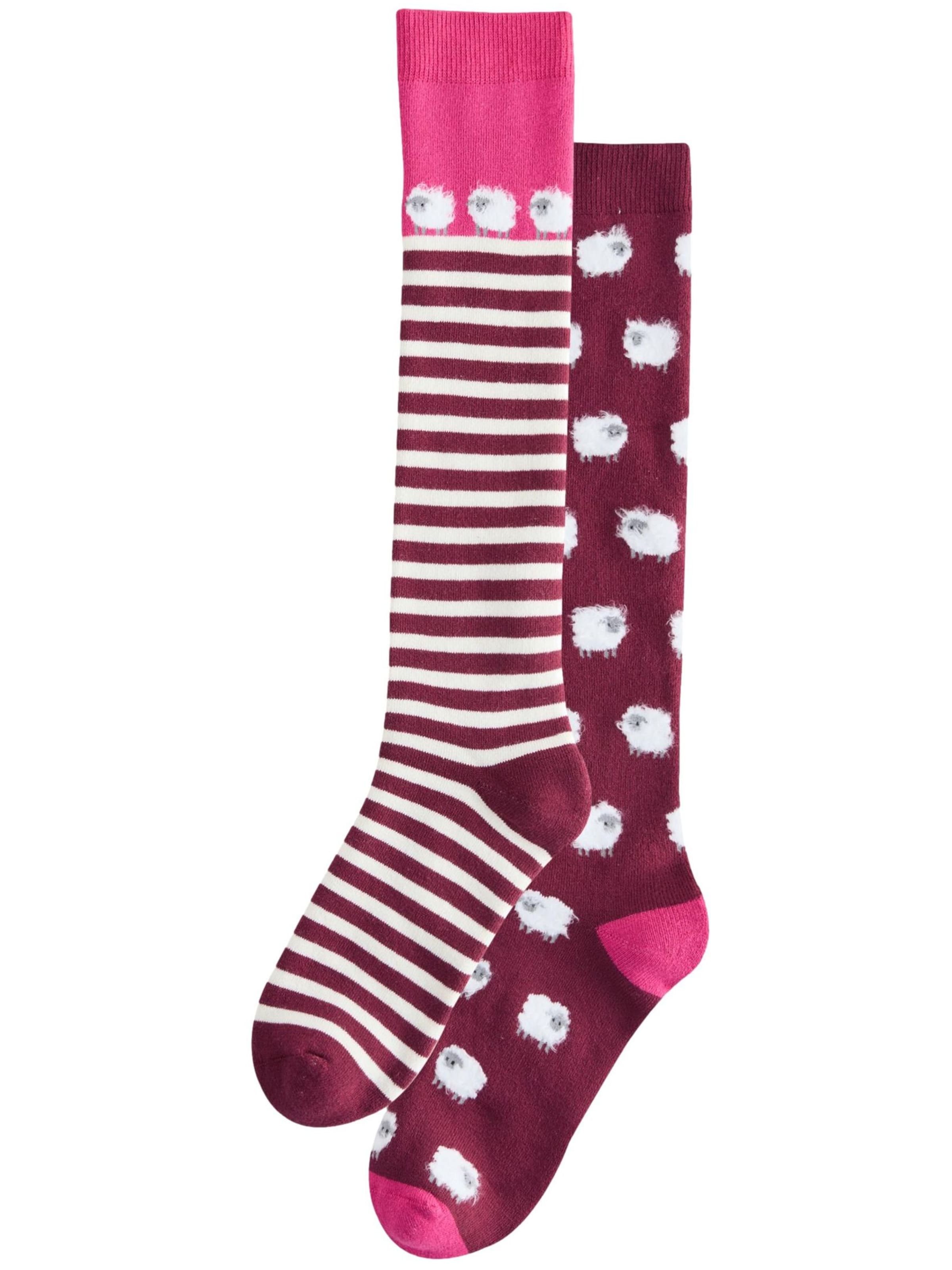 Next Térdharisnyák - lila: elől