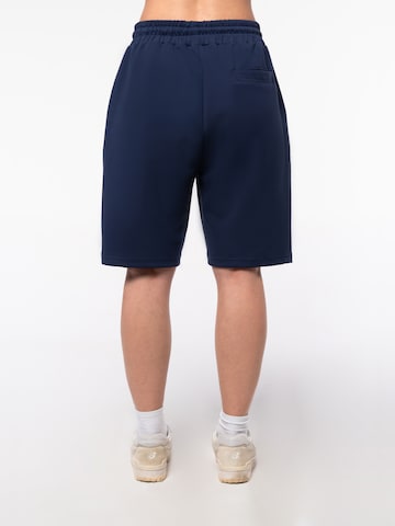 Eoselio Loosefit Broek in Blauw
