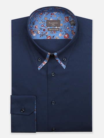 Camicia business di 7Camicie in blu: frontale