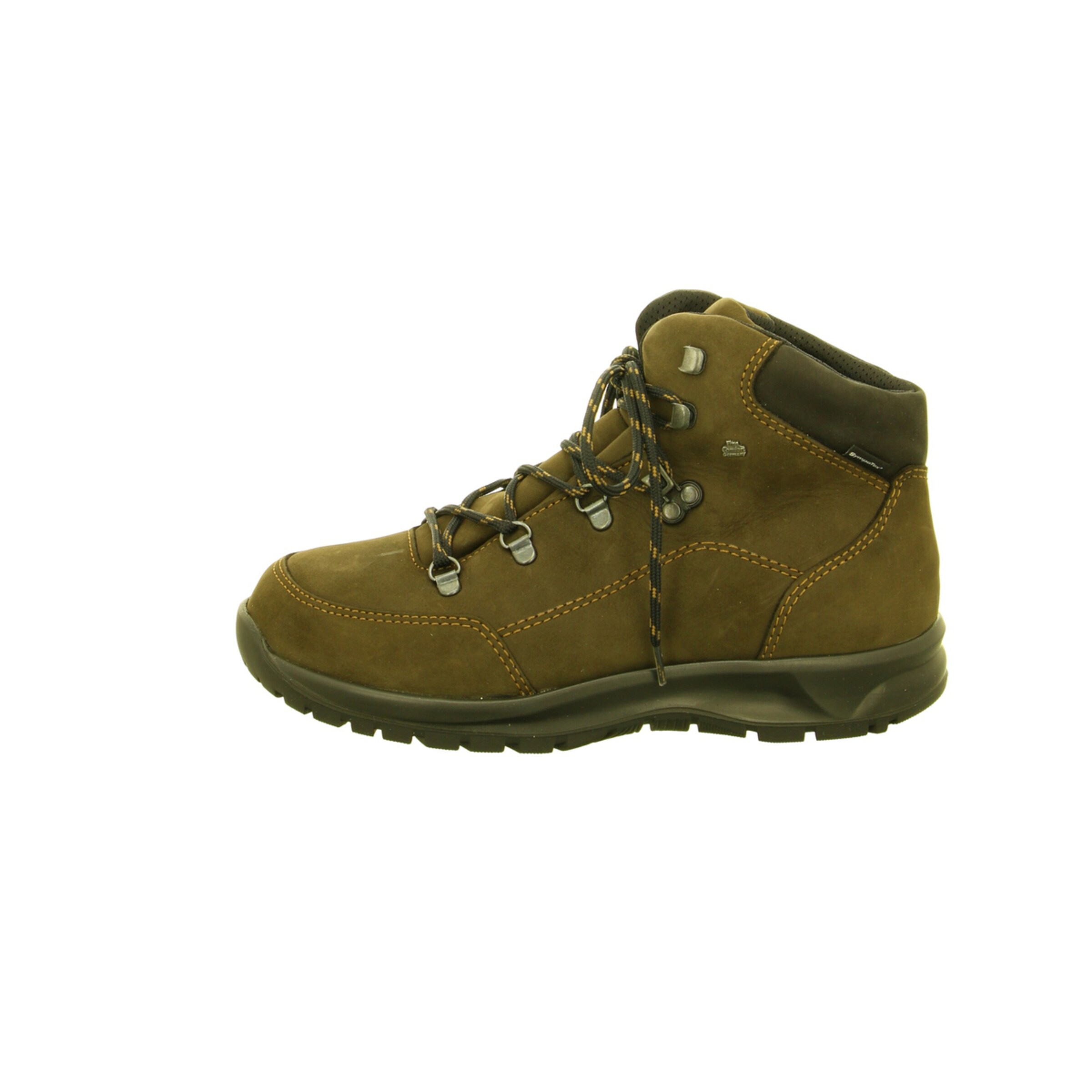 Finn Comfort Lace-Up Boots in Green