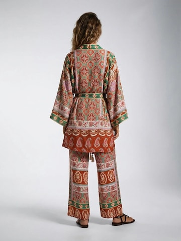 Miss June Kimono 'Kimono Court Lulia' in Gemengde kleuren