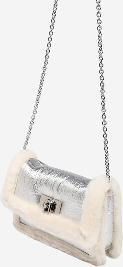 FURLA Crossbody Bag in Silver / Off white, Item view
