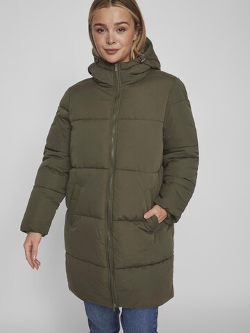 Manteau d’hiver Vila Petite en vert : devant