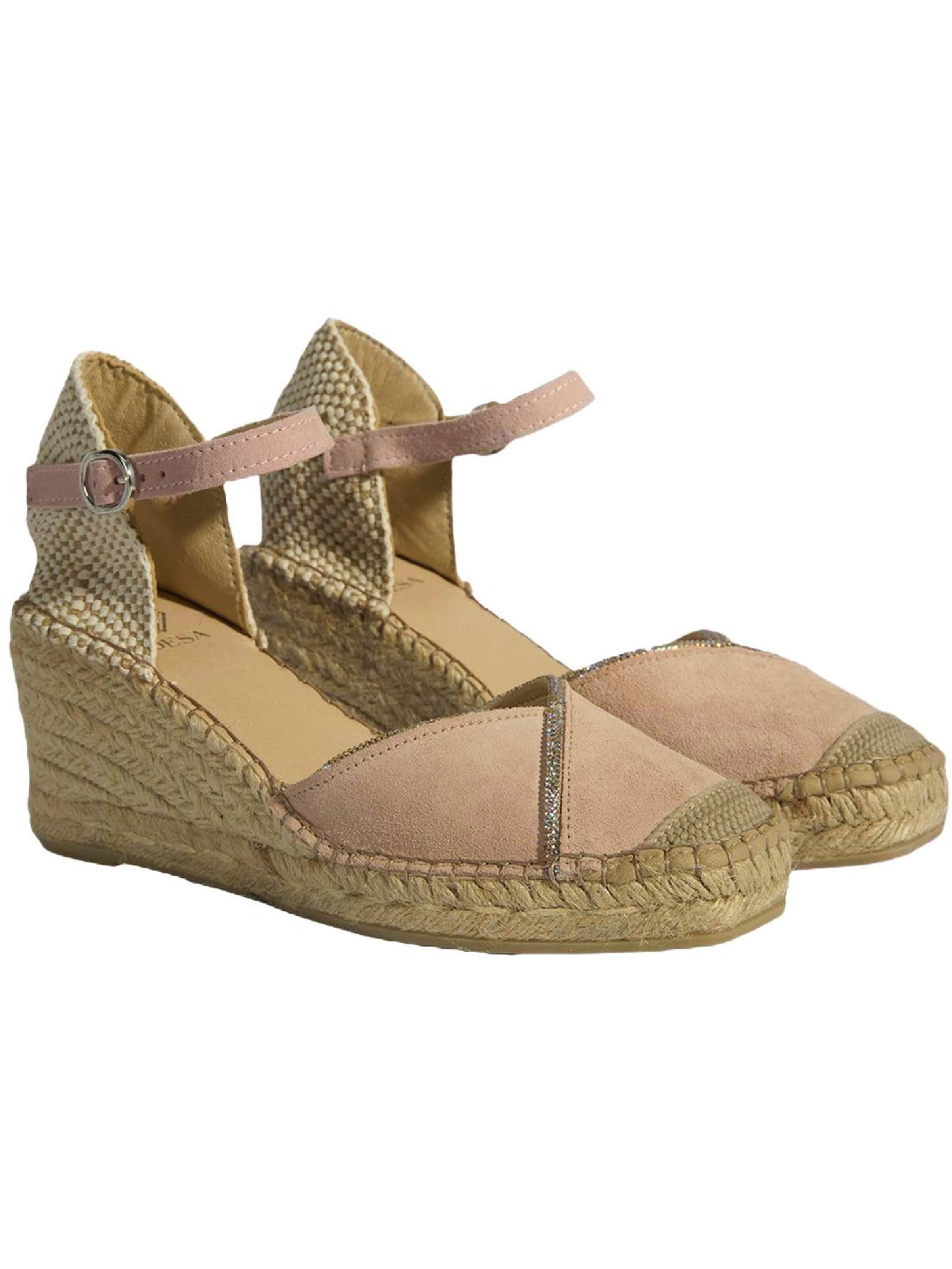 Desa - Alpargatas 'Keil-Espadrilles' en rosa: frente