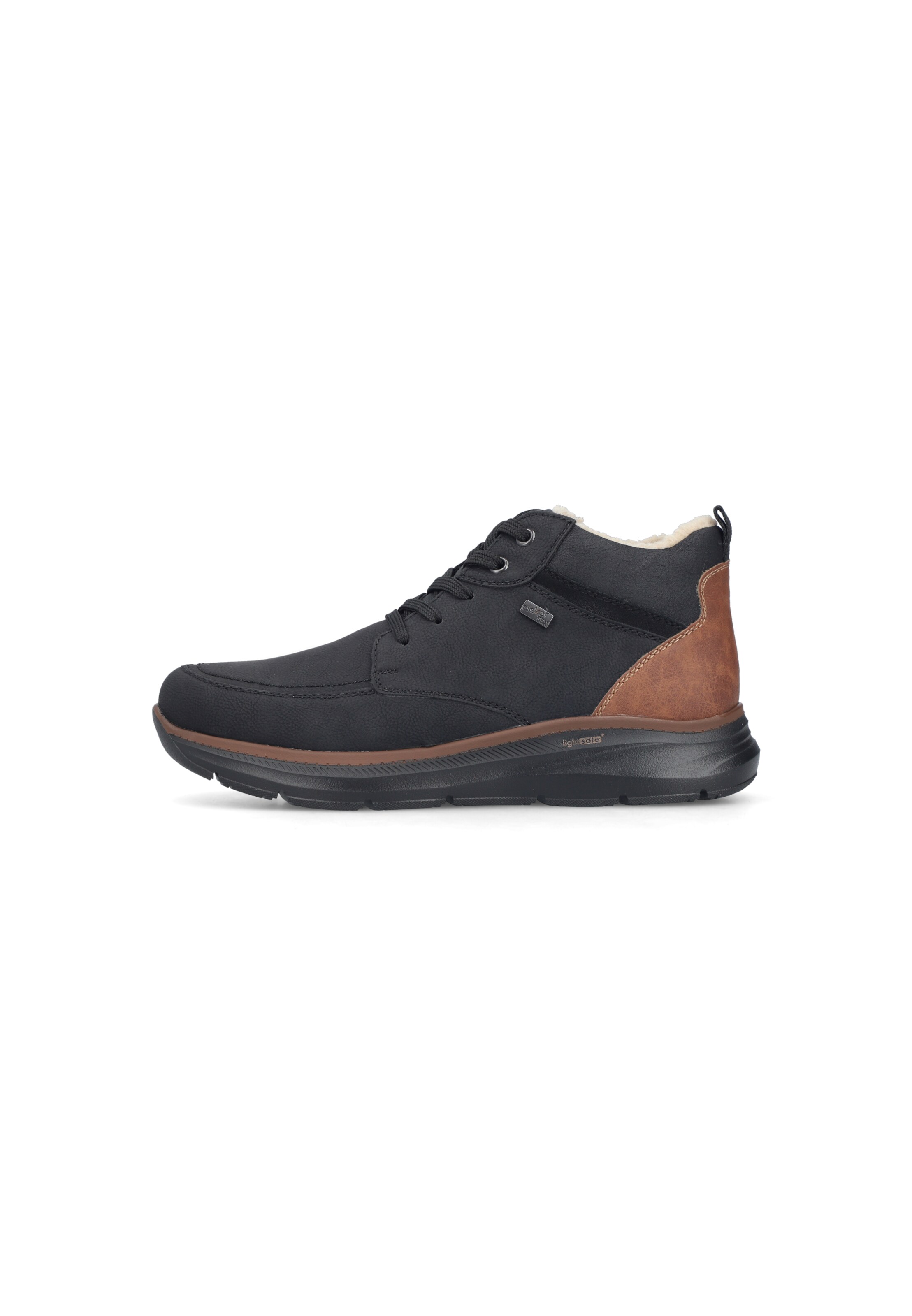 Rieker Schnürboots in Schwarz