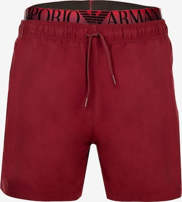 Emporio Armani Plavky – červená: přední strana