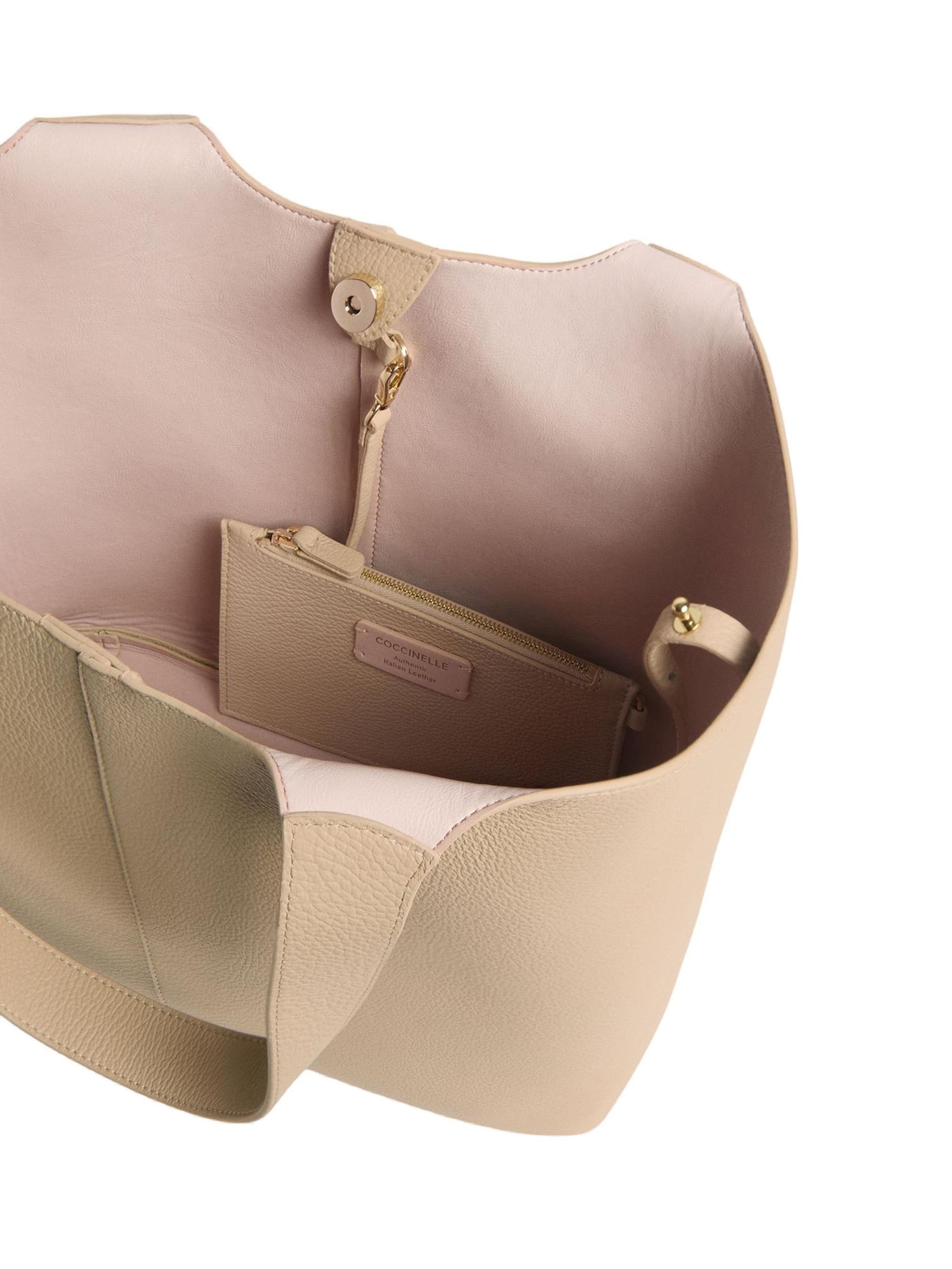 Borsa a spalla 'C-Easy S26 1' di Coccinelle in beige