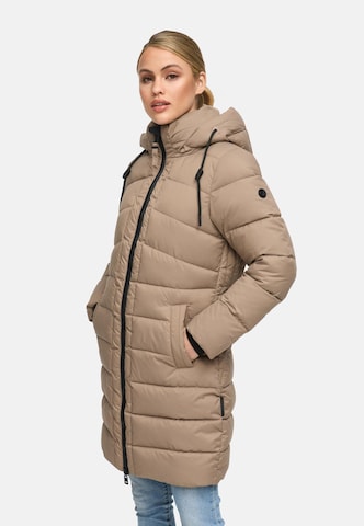 MARIKOO Winter coat 'Kaltnäschen 16' in Grey: front