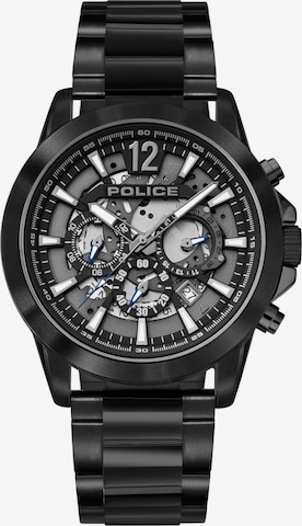 POLICE Analog watch ' Vertigo ' in Black: front