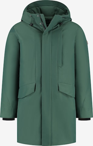 Travelin Winterparka 'Janson' in Grün: Vorderseite