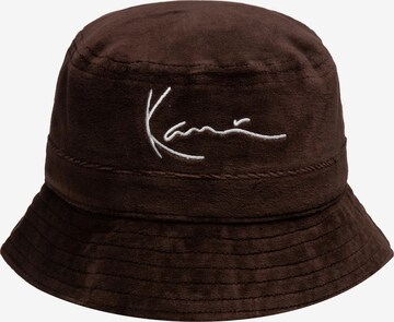 Karl Kani Hat in Brown: front