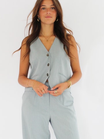 Honnête Atelier Bodywarmer 'Lora' in Blauw