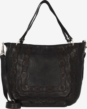 Campomaggi Shopper in Black: front