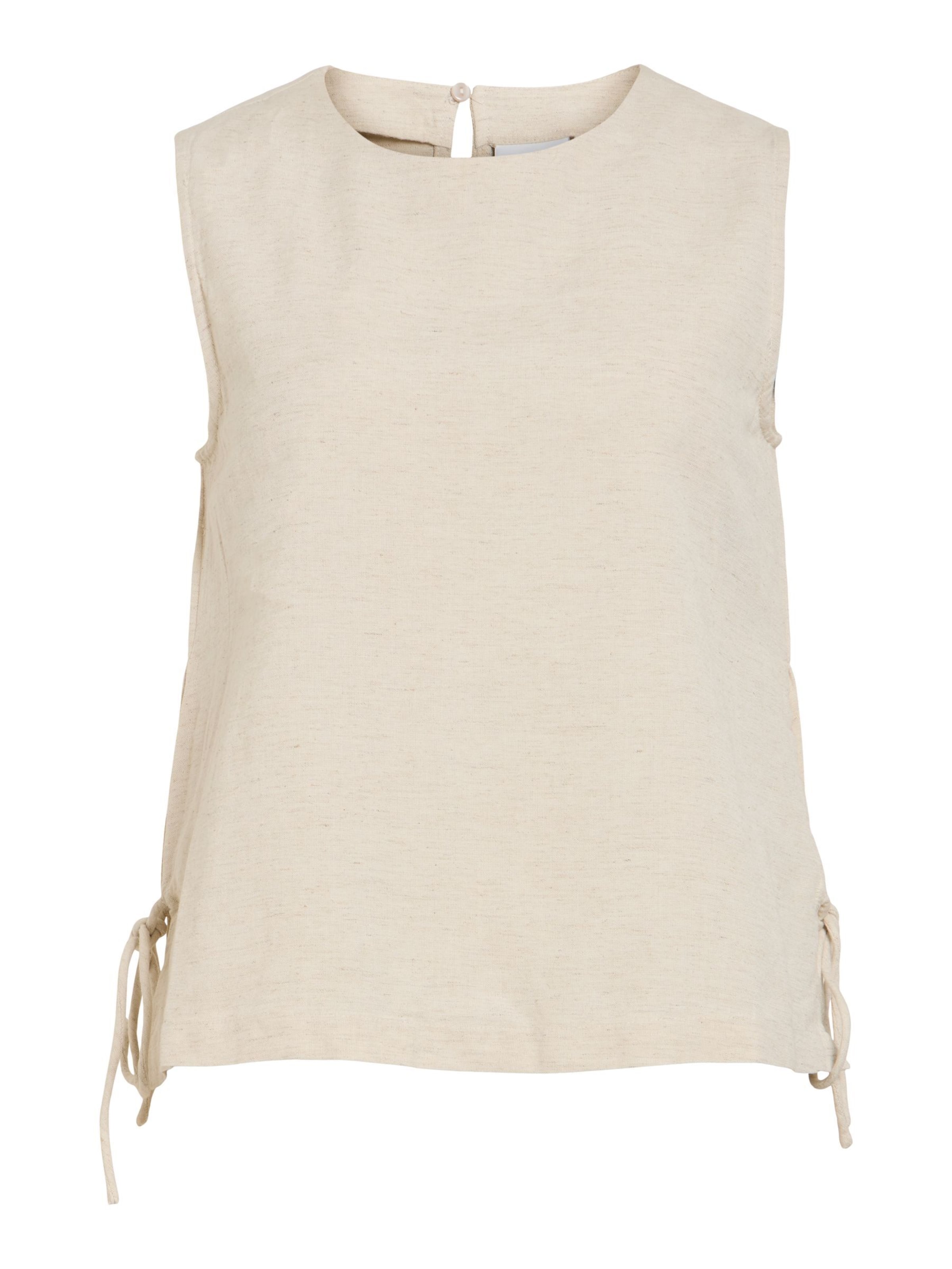 VILA Top 'VIPrisilla' in Beige: Vorderseite