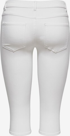 Skinny Jean 'Rain' ONLY en blanc