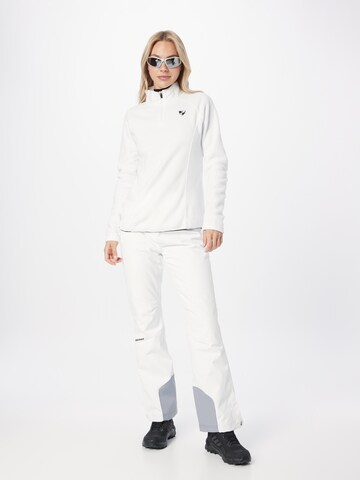 ZIENER Athletic Sweatshirt 'JEMILA' in White