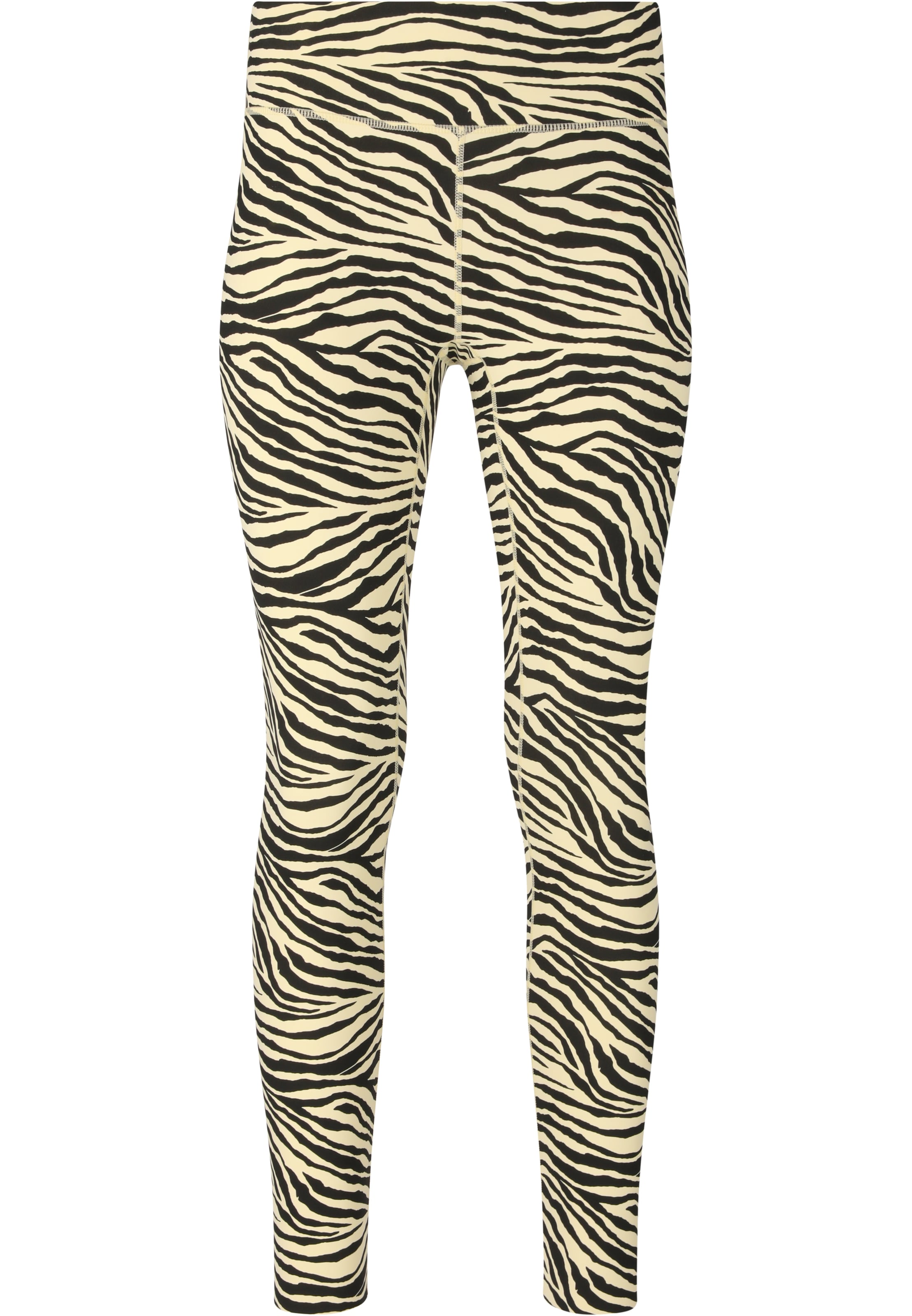 Athlecia Regular Sports trousers 'Larissa' in Yellow: front