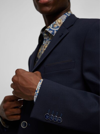 HECHTER PARIS Veste de costume en bleu foncé, Vue avec produit
