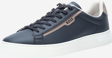 BOSS Black Sneakers 'Rhys' in Blue: front