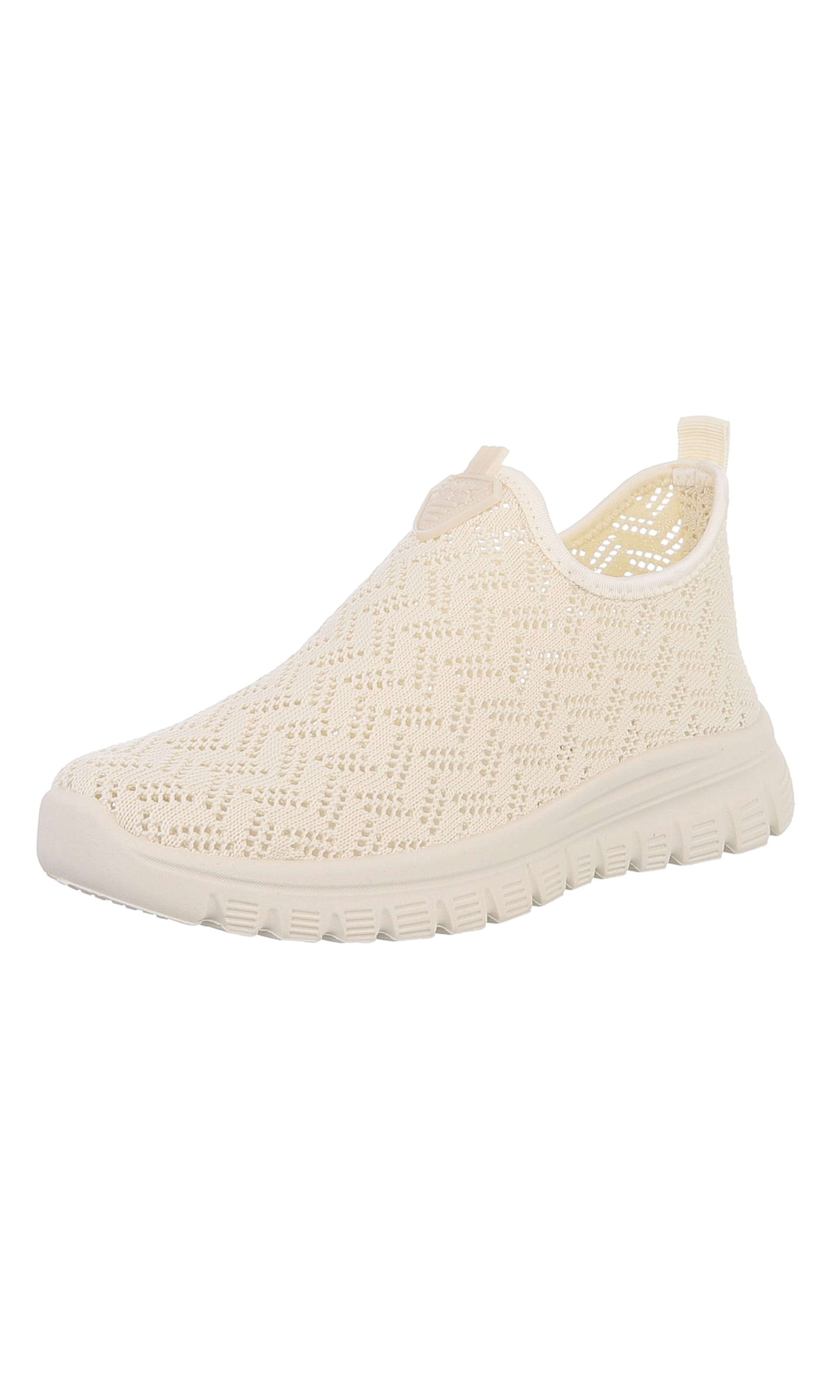 Ital-Design Slip On in Beige: Vorderseite