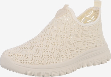 Ital-Design Slip On in Beige: Vorderseite