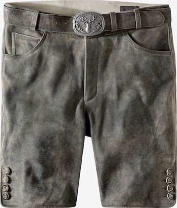 STOCKERPOINT Regular Trachtenhose in Grau: Vorderseite