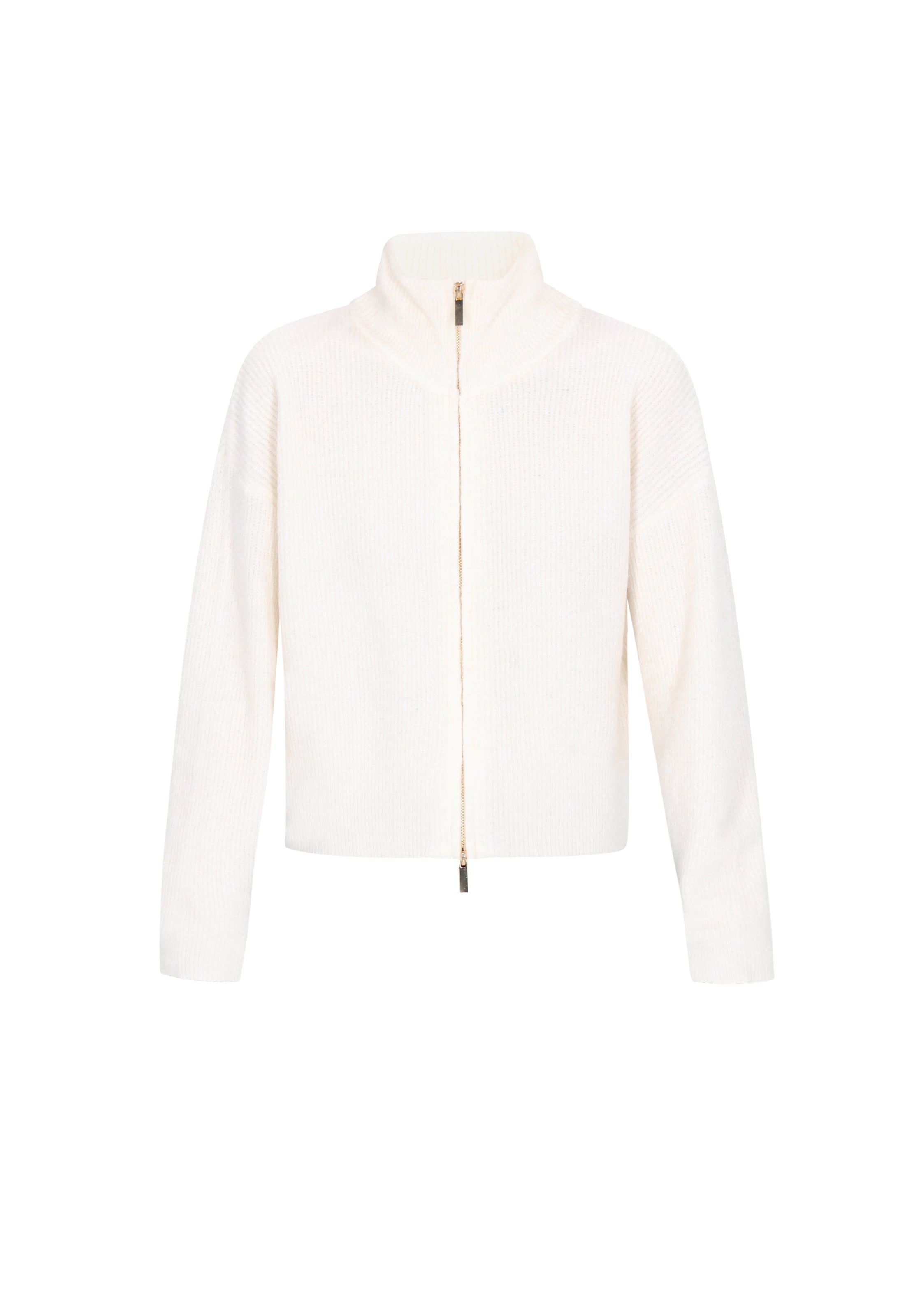 balts IZIA Adīta jaka: no priekšpuses