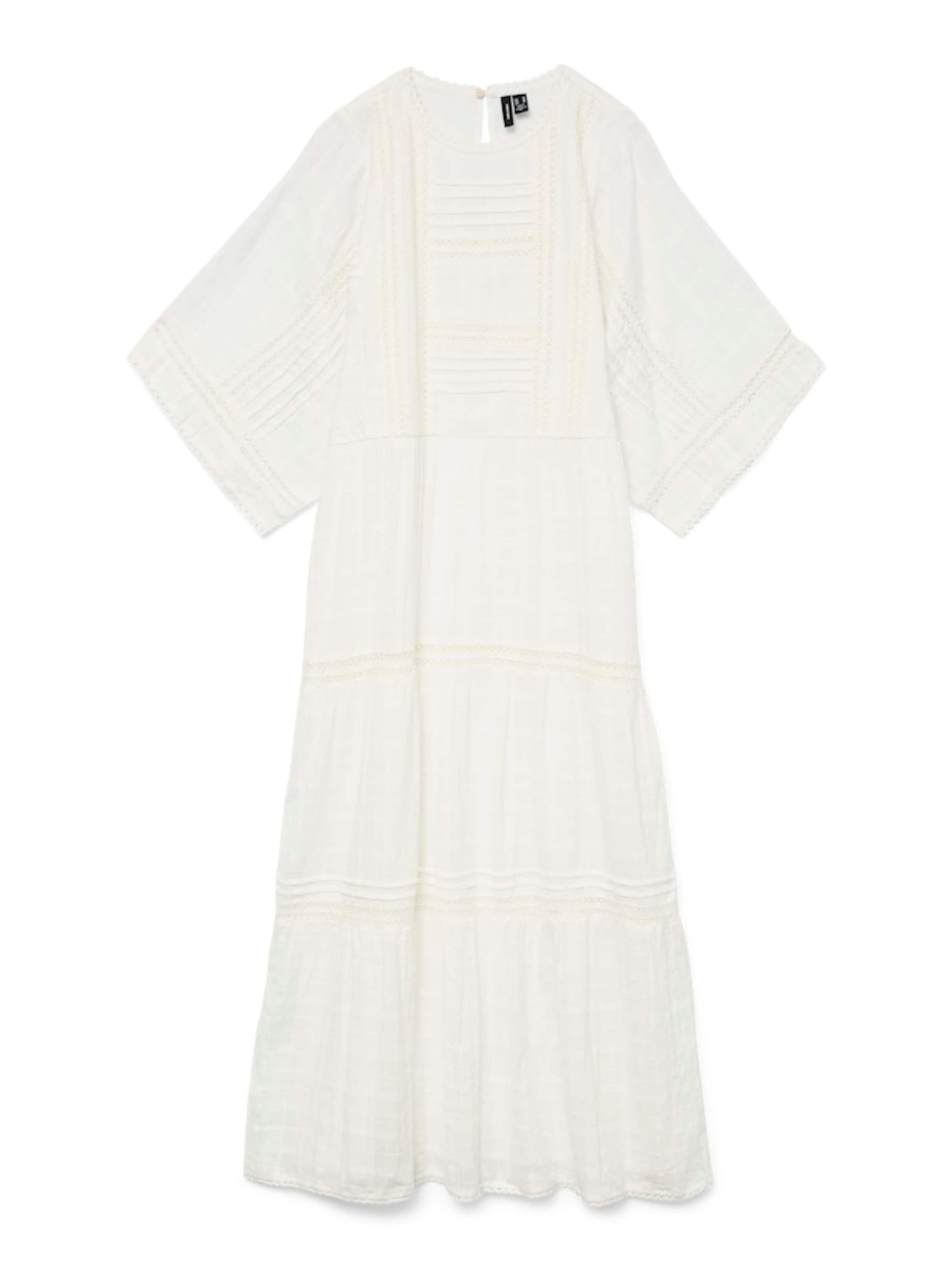 VERO MODA - Vestido 'VMBertine' en blanco: frente