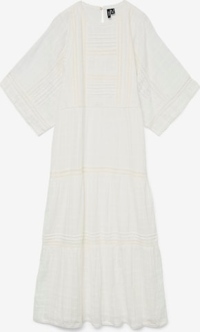 VERO MODAHaljina 'VMBertine' - bijela boja: prednji dio