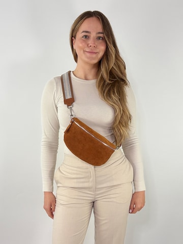 Sacs banane 'ELVA medium' lePelou en marron