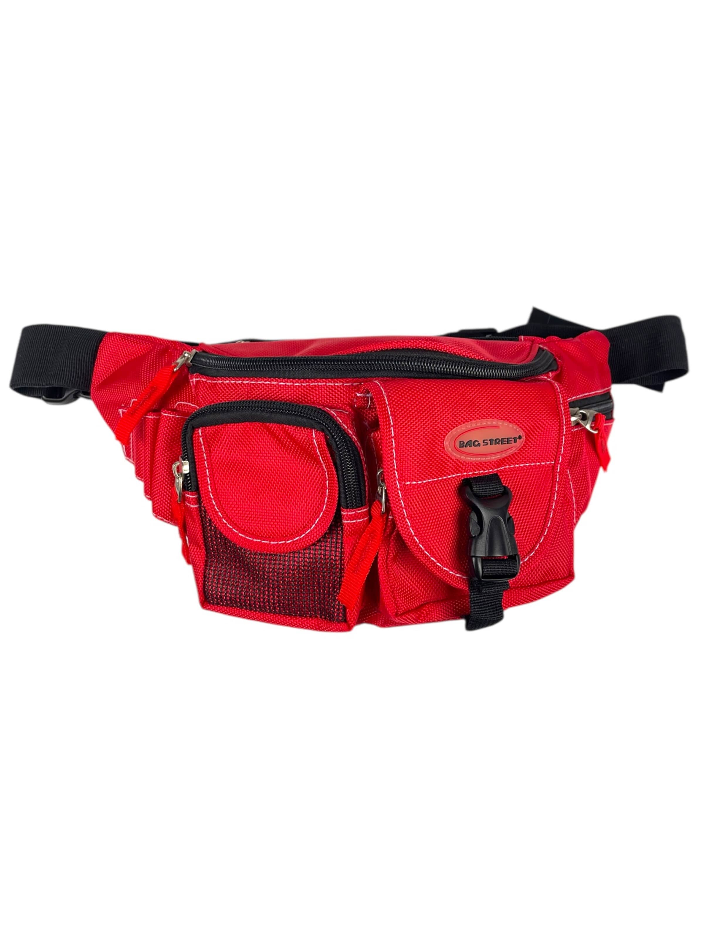 Kumixi - Bolso de hombro en rojo: frente