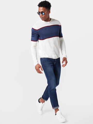 BURTON MENSWEAR LONDON Pullover in Weiß