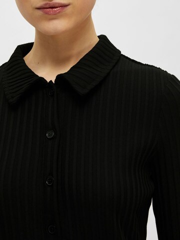 Robe-chemise SELECTED FEMME en noir