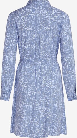 Robe-chemise 'Paya' VILA en bleu