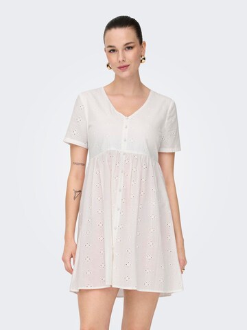 JDY Dress in White: front