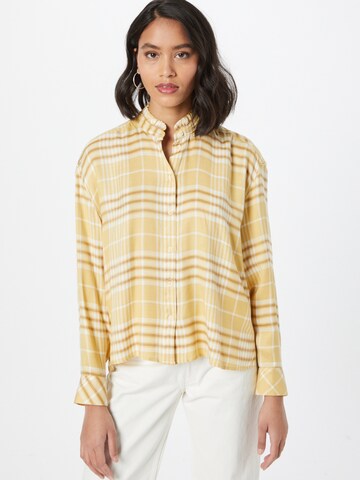 Camicia da donna di s.Oliver in giallo: frontale