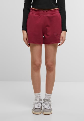 regular Pantaloni di Felicious in rosso: frontale