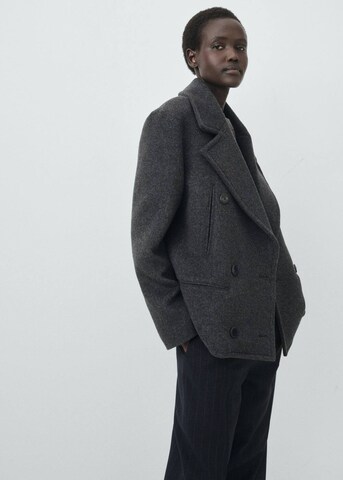 MANGO Between-Seasons Coat 'System' in Grey: front