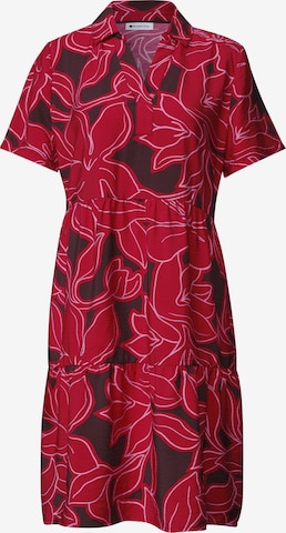 STREET ONE - Vestido camisero en rojo: frente