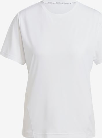 ADIDAS PERFORMANCE Performance shirt in White: front