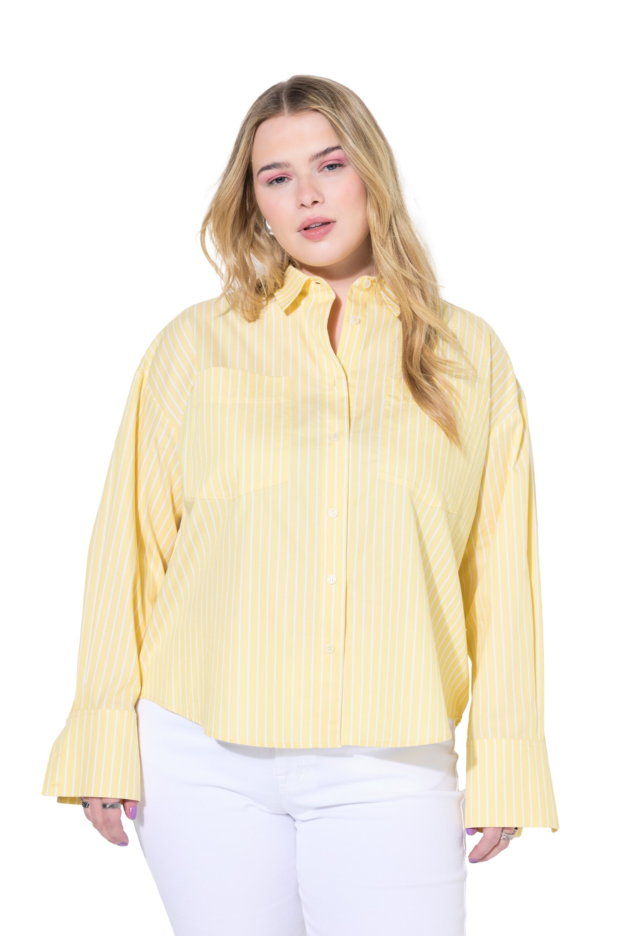 Studio Untold Bluse in Gelb: Vorderseite