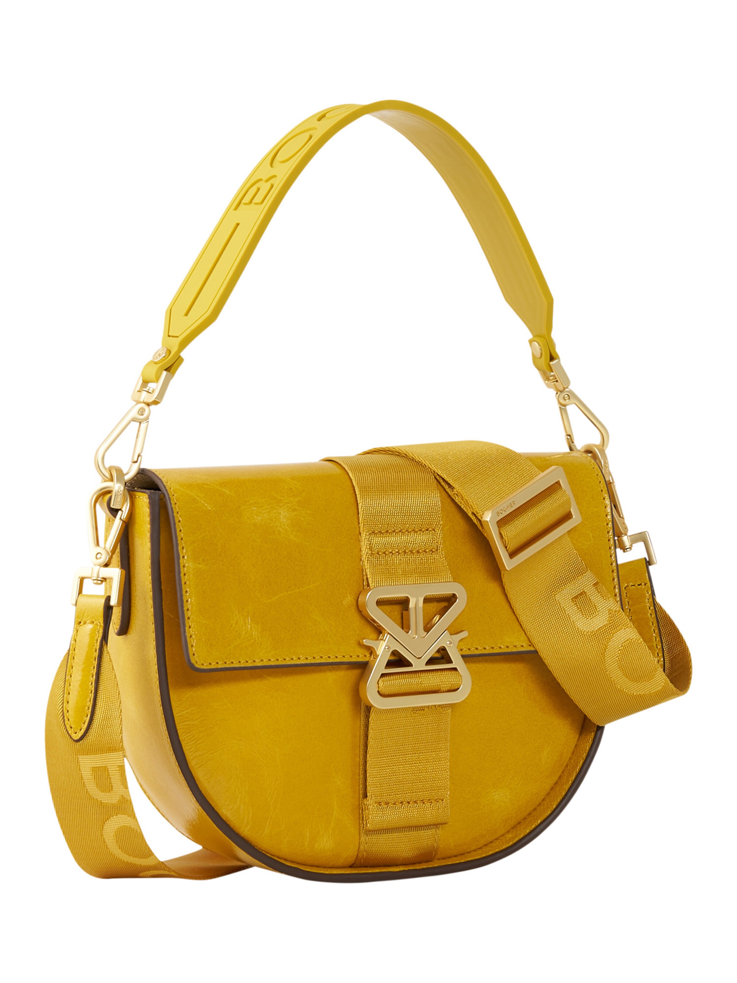 BOGNER Crossbody Bag 'Zuoz Cassy' in Yellow