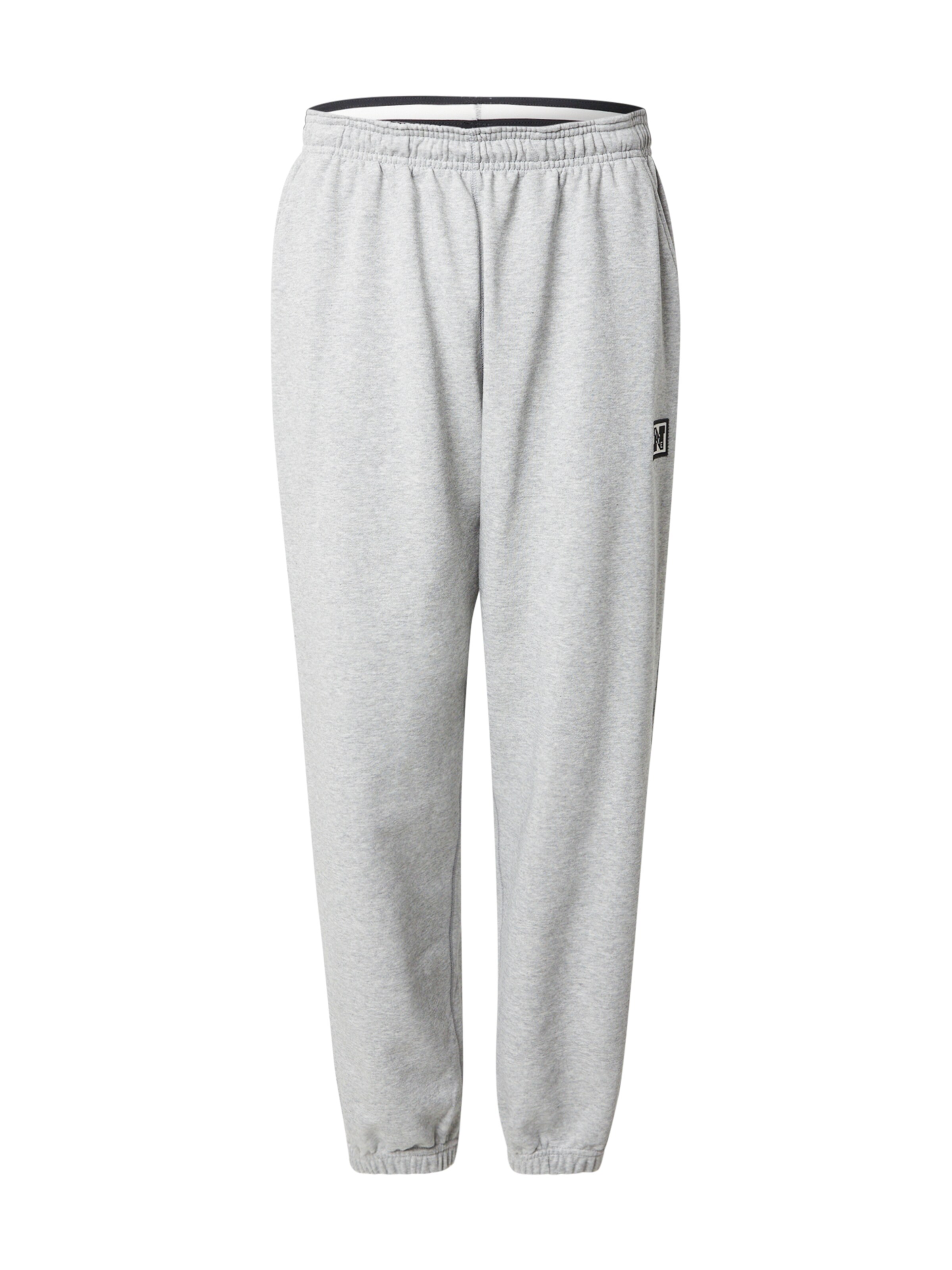 NIKE Tapered Sportnadrágok 'HERITAGE' - szürke: elől